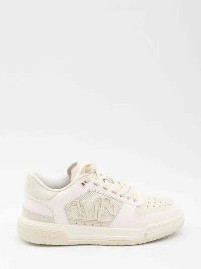Amiri Classic Low Leather Sneakers In White
