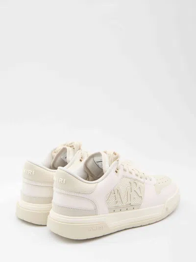 Amiri Classic Low Leather Sneakers In White