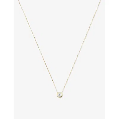 Missoma Womens Lucy Williams 14ct Yellow Gold And 0.107ct Lab Grown Diamond Necklace In Gold
