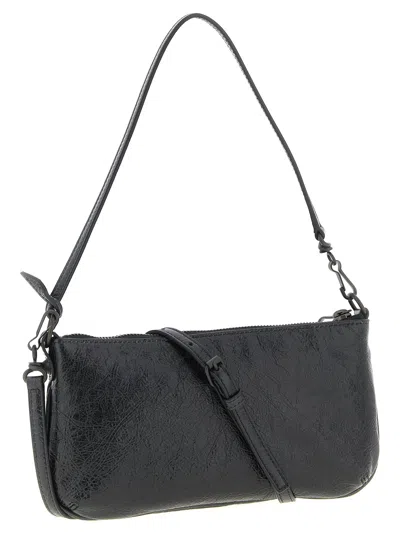 Balenciaga City Style Shoulder Bag With Adjustable Strap In Black
