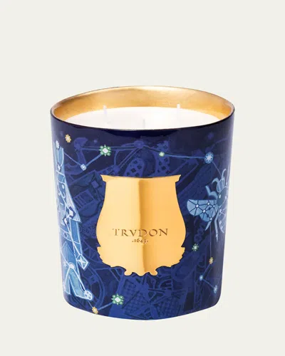 Trudon Nuit Enchantee Luna 3-wick Candle, 28.2 Oz. In Blue