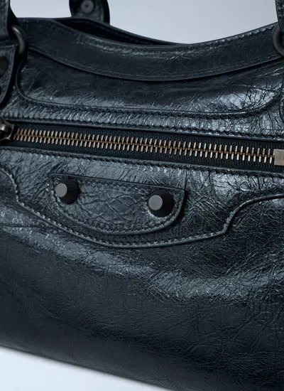 Balenciaga Women Le City East West Handbag In Black