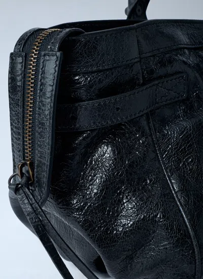 Balenciaga Women Le City East West Handbag In Black