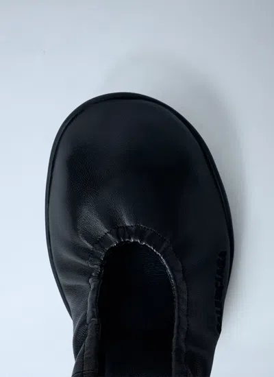 Balenciaga Shibuya 80 Pumps In Shiny Soft Leather Shoes In Black