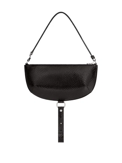 Courrèges Courreges Women Holy Eclipse Leather Shoulder Bag In Black