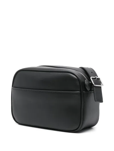 Courrèges Reedition Camera Bag In Black