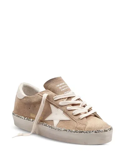 Golden Goose Hi Star Sneakers In Brown
