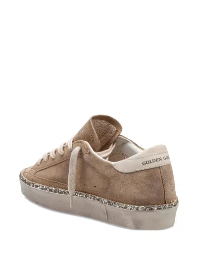 Golden Goose Hi Star Sneakers In Brown