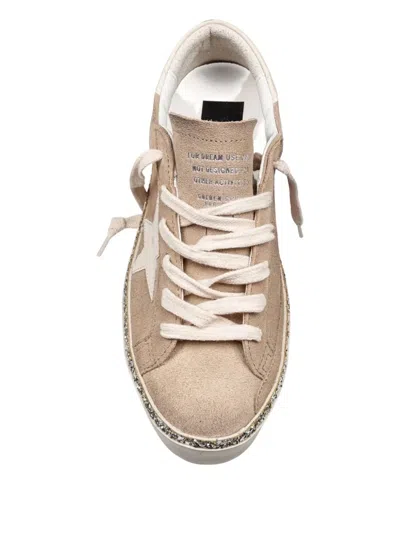 Golden Goose Hi Star Sneakers In Brown