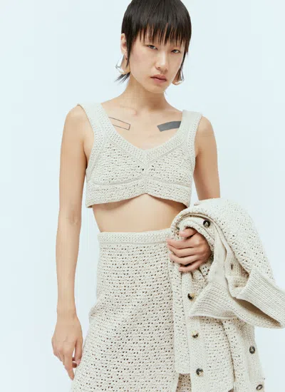 Bottega Veneta Women Large Fin Earrings In Metallic