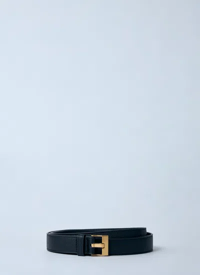 Bottega Veneta Women Long Watch Belt In Black