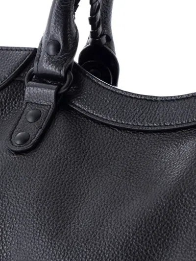 Pre-owned Balenciaga Neo Classic City Bag Leather Medium Tote Bag In Black