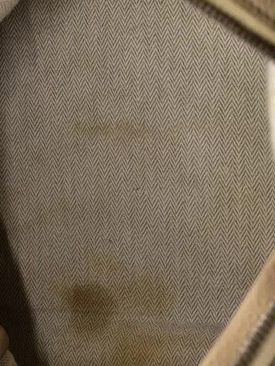 Pre-owned Hermes Wallago Cabine Bag Togo 35 Satchel In Neutral