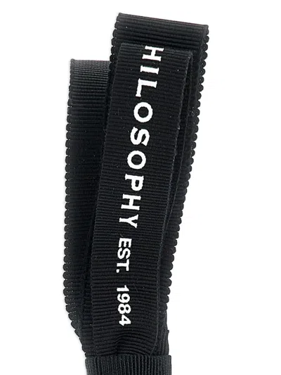 Philosophy Di Lorenzo Serafini Bow-embellished Head Band In Black