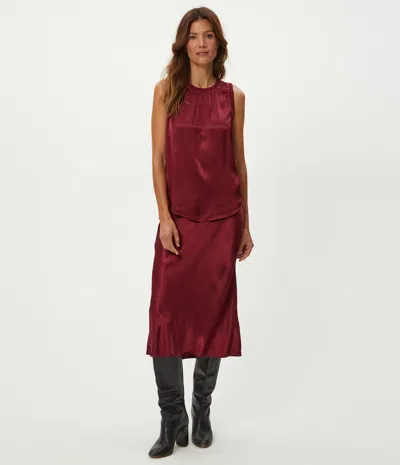 Michael Stars Leila Bias Midi Skirt In Multi