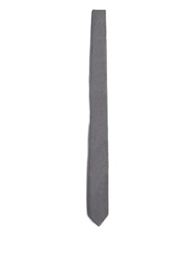 Thom Browne Super 120's Twill Tie In Black