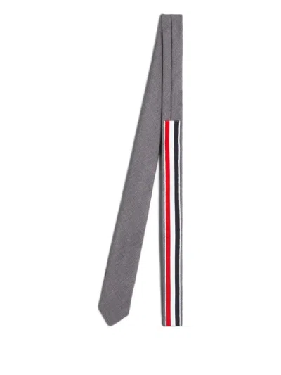 Thom Browne Super 120's Twill Tie In Black