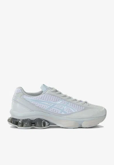 Asics Us6-s Gel-kinetic Fluent Low-top Sneakers In Blue