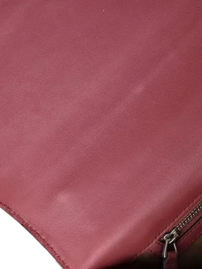 Pre-owned Gucci Padlock Blooms Print Gg Coated Canvas Medium Shoulder Bag In Neutral