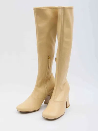 Chloé Chloe Women Janis Heeled Boots In Neutral
