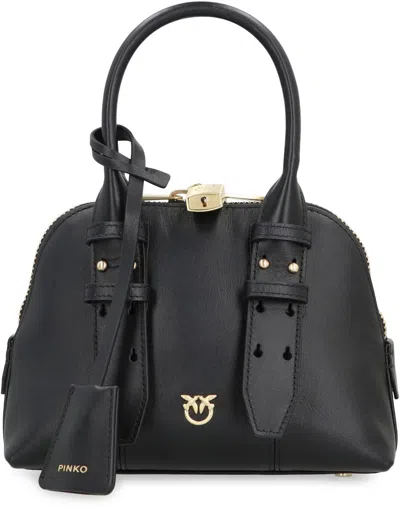 Pinko Mini Escape Bag In Leer In Black