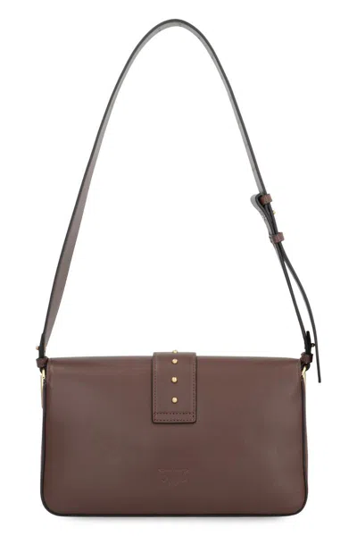 Pinko Shoulder Bag Love Bag Large In Leather In Brown