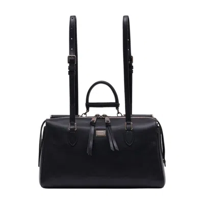 Dolce & Gabbana Borsaspalla Tracolla Shopper Bag In Black