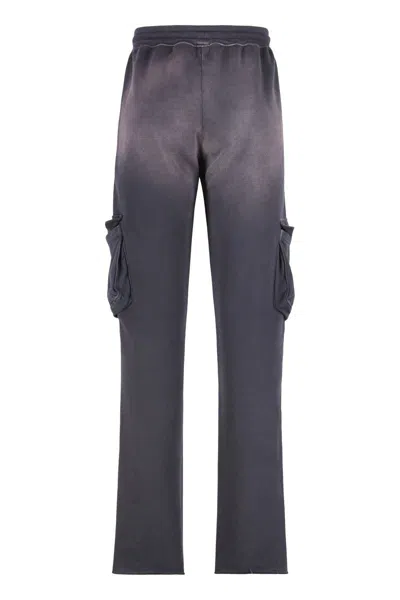 Alchemist Cotton Cargo-trousers In Gray