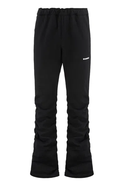 B1 Archive Cotton Track-pants In Black