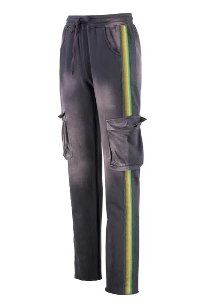 Alchemist Cotton Cargo-trousers In Gray