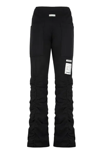 B1 Archive Cotton Track-pants In Black