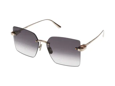 Dior C S3u Square Sunglasses In Black