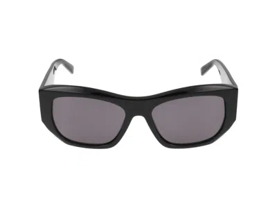 Givenchy Gv Day Rectangular Acetate Sunglasses In Black