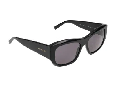 Givenchy Gv Day Rectangular Acetate Sunglasses In Black