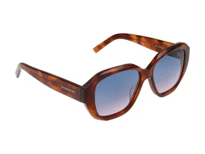 Givenchy Eyewear Square Frame Sunglasses In Brown
