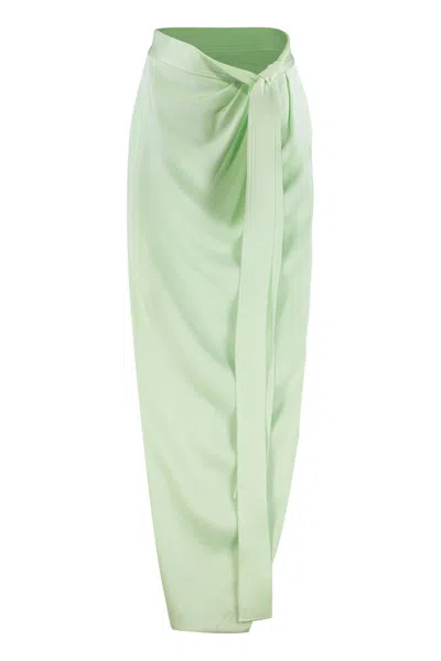 Alex Perry La Traduzione Di "gonna Asimmetrica" Dall'italiano (it) All'inglese (en) È: "asymmetrical In Green