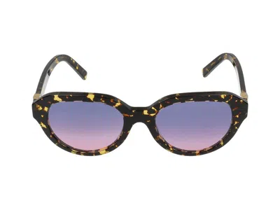 Givenchy 4g Acetate Round Sunglasses In Multi