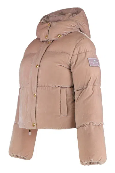 Elisabetta Franchi Coats In Brown