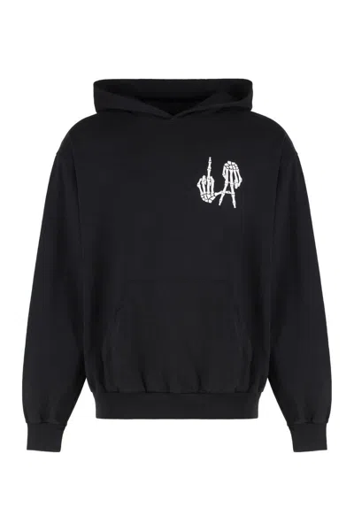 Local Authority Logo Hooded Sweater In Blue