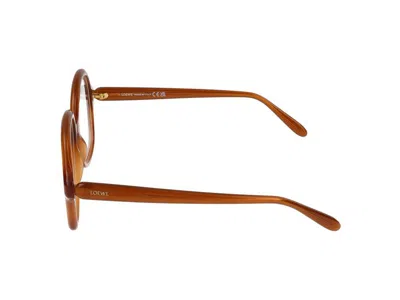 Loewe Round-frame Acetate Glasses In Gray