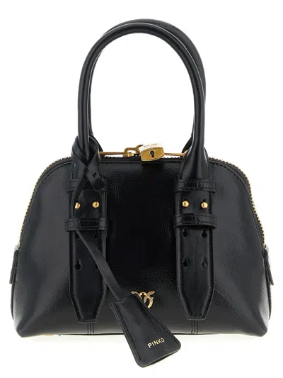 Pinko Bowling Mini Handbag In Black