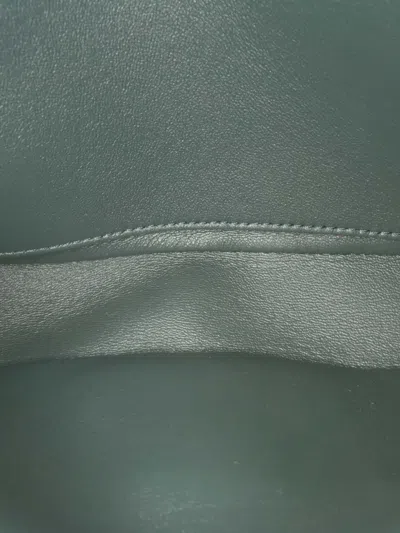 Pre-owned Celine 2000-2025 Shearling Triomphe Chain Shoulder Bag