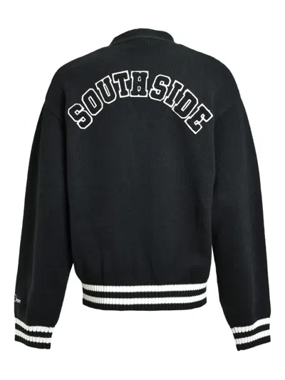 Breath Bh-patch Cardigan In Black