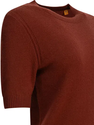 Guest In Residence Cashmere T-shirt In Brown