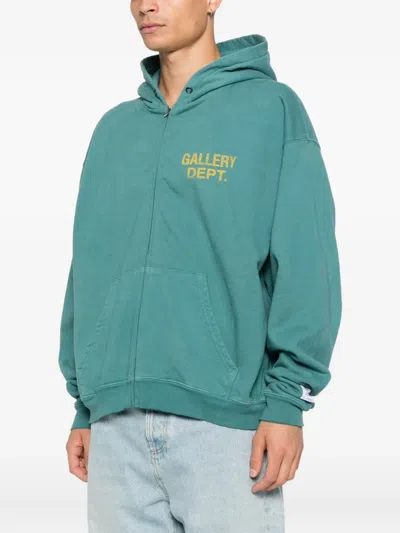 Gallery Dept. Zip-fastening Hoodie In Green
