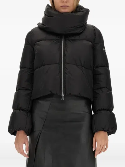 FUNNEL-NECK PUFFER JACKET