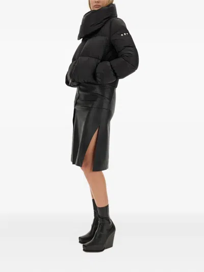 FUNNEL-NECK PUFFER JACKET
