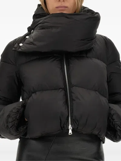 FUNNEL-NECK PUFFER JACKET