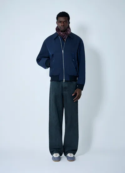 Dries Van Noten Men Venlo Jacket In Blue