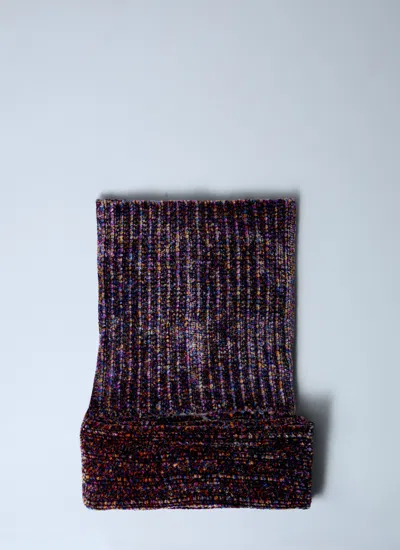 Dries Van Noten Women Velour Scarf In Multi